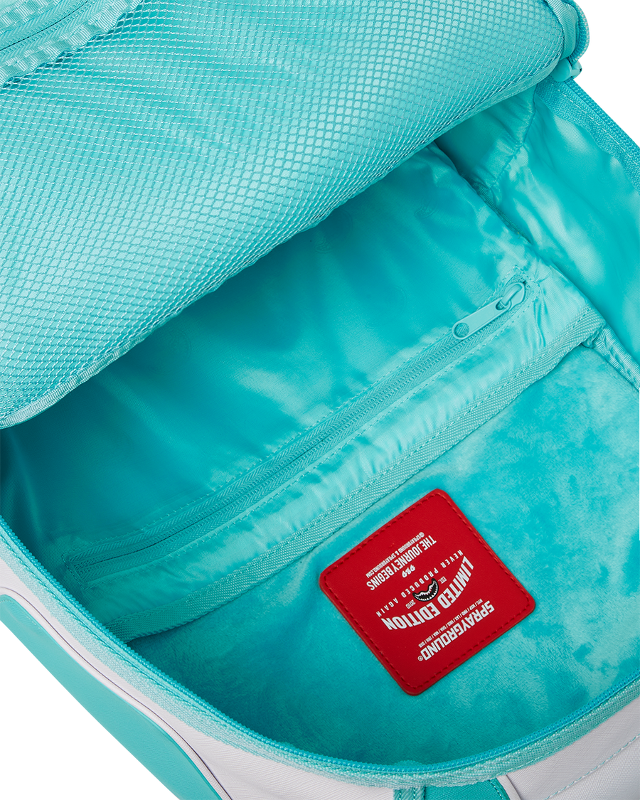 SHARK CENTRAL BLUE AND WHITE COLORWAY DLXSV BACKPACK