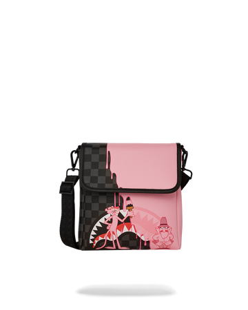 PINK PANTHER HALF PAINTED MESSENGER SLING