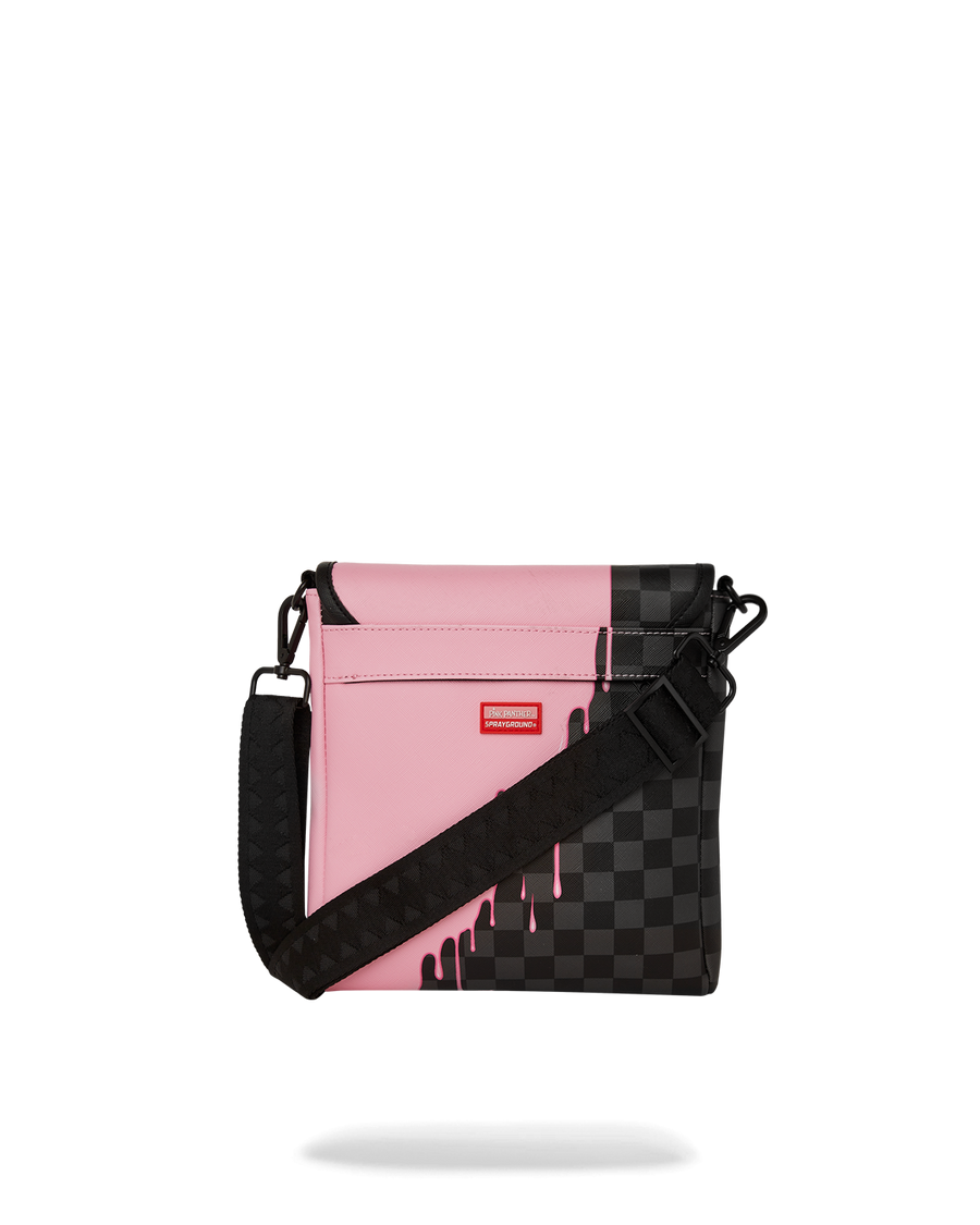 PINK PANTHER HALF PAINTED MESSENGER SLING