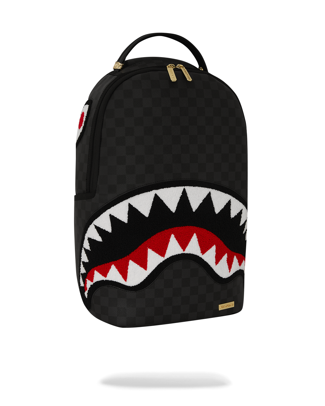 BLACK CHENILLE SIP DLXSV BACKPACK