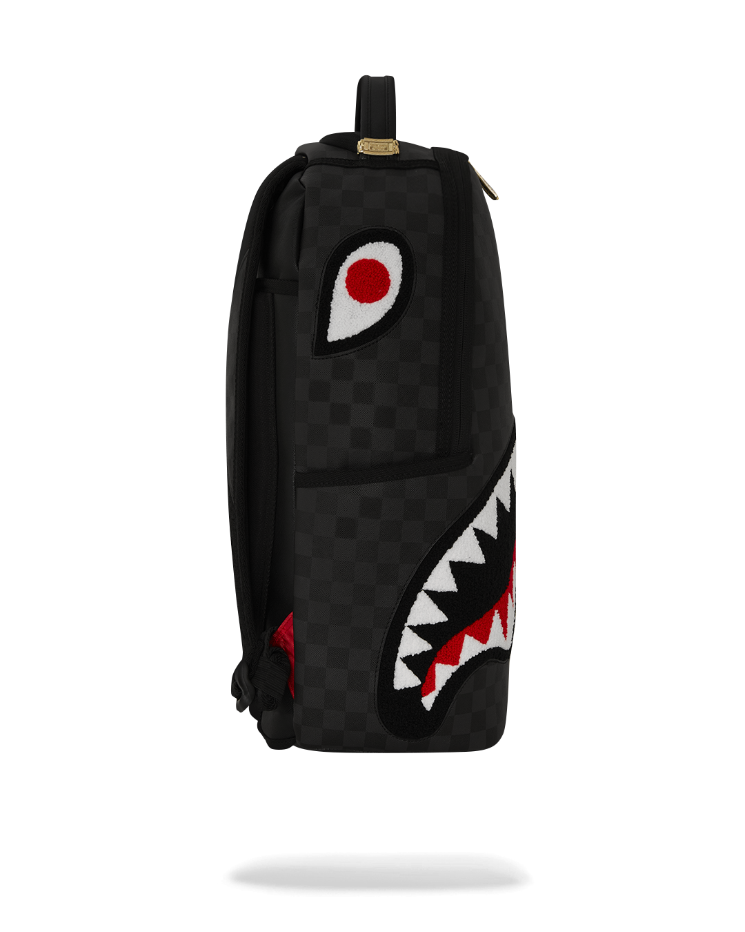BLACK CHENILLE SIP DLXSV BACKPACK