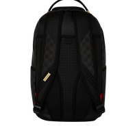 BLACK CHENILLE SIP DLXSV BACKPACK