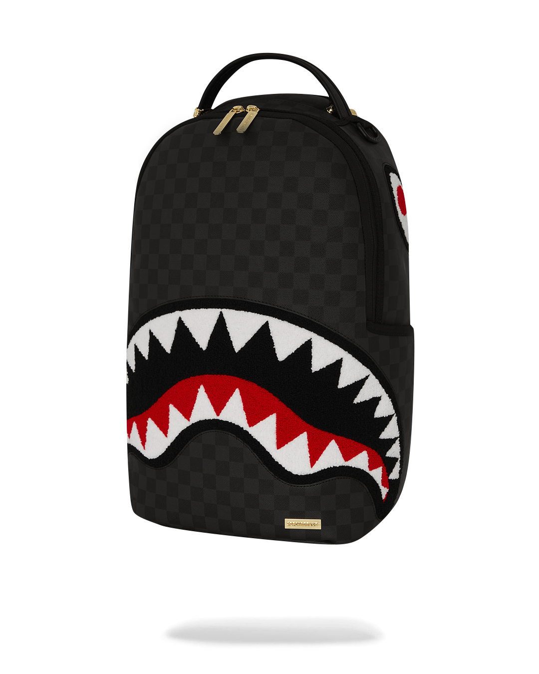 BLACK CHENILLE SIP DLXSV BACKPACK