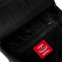 BLACK CHENILLE SIP DLXSV BACKPACK