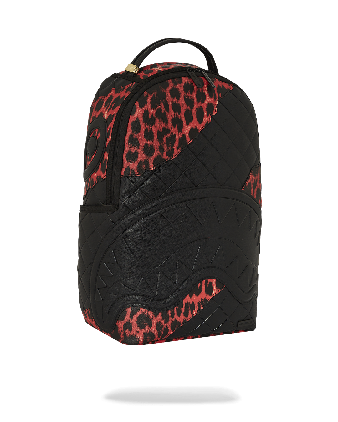 RED LEOPARD PUFFER DLX BACKPACK