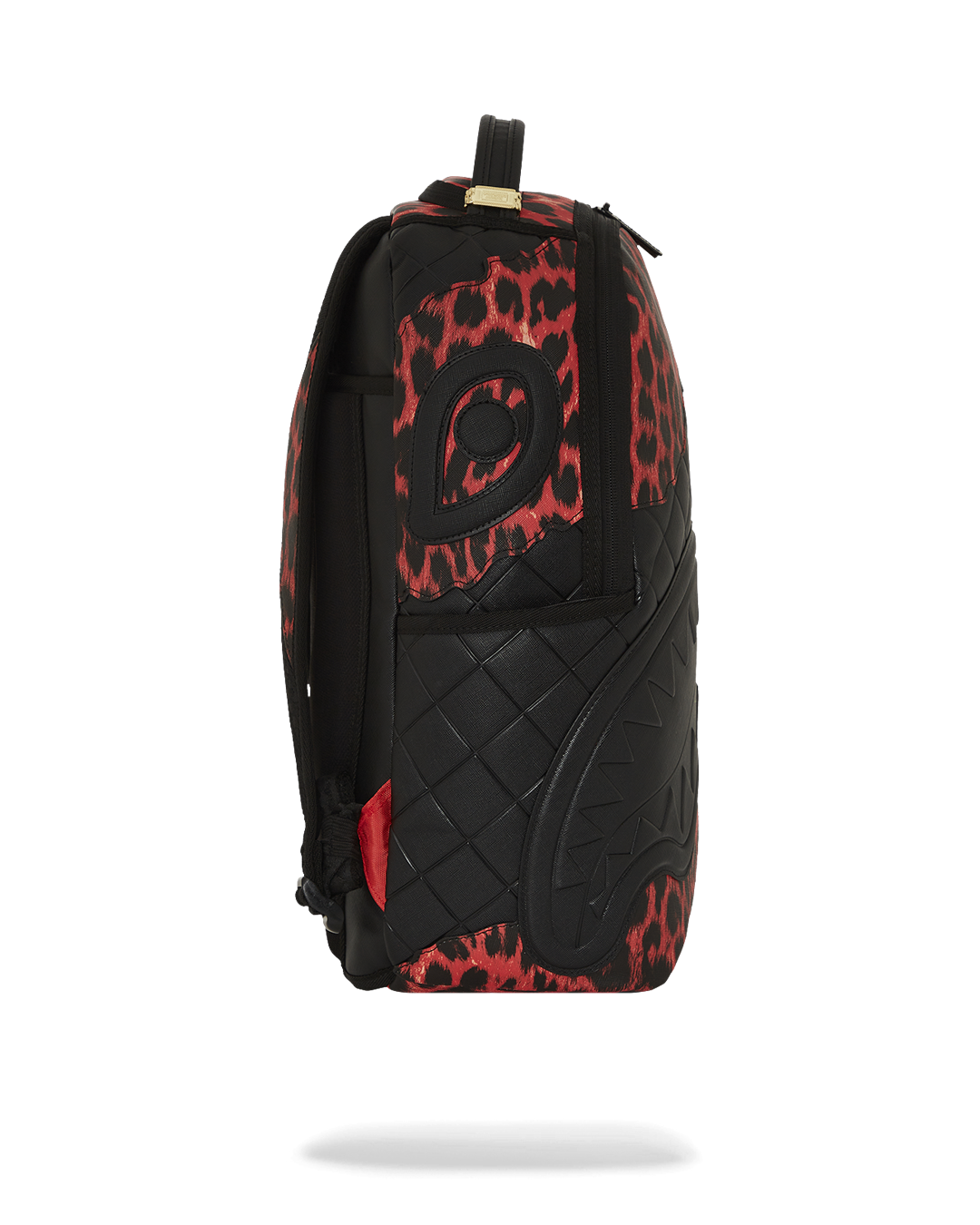 RED LEOPARD PUFFER DLX BACKPACK