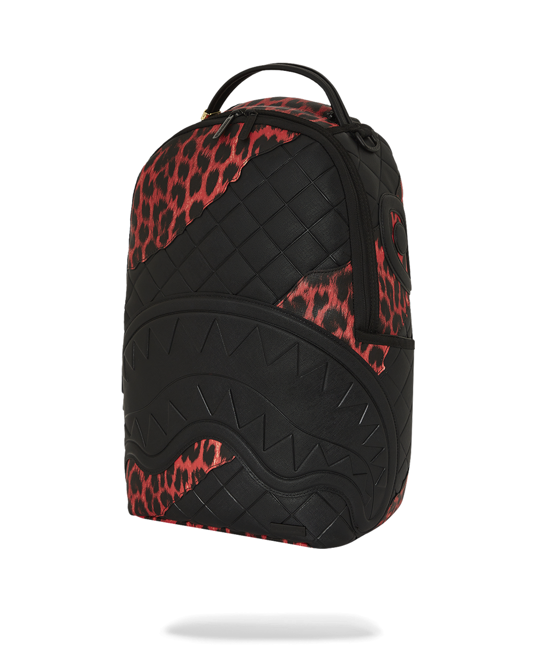 RED LEOPARD PUFFER DLX BACKPACK