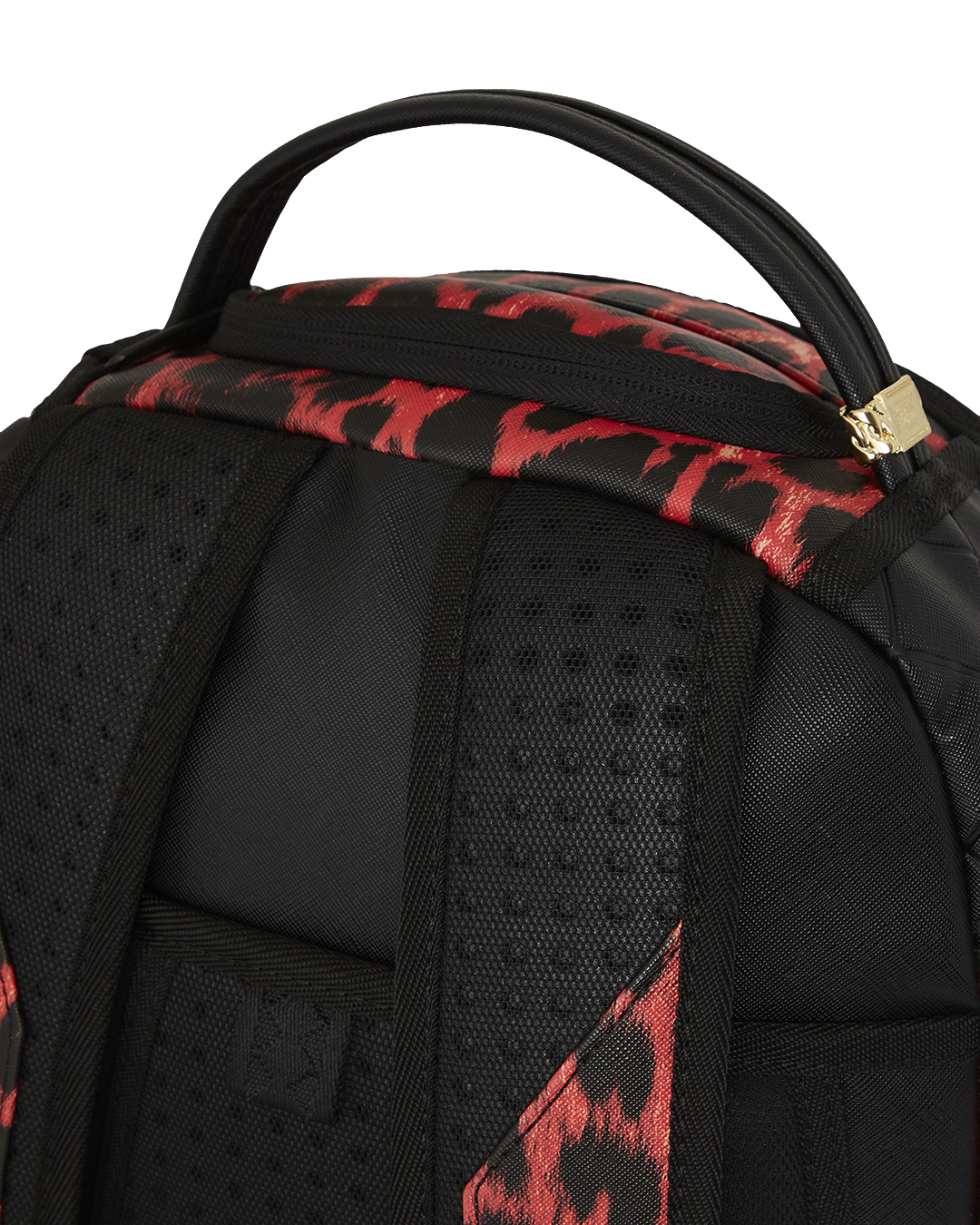 RED LEOPARD PUFFER DLX BACKPACK