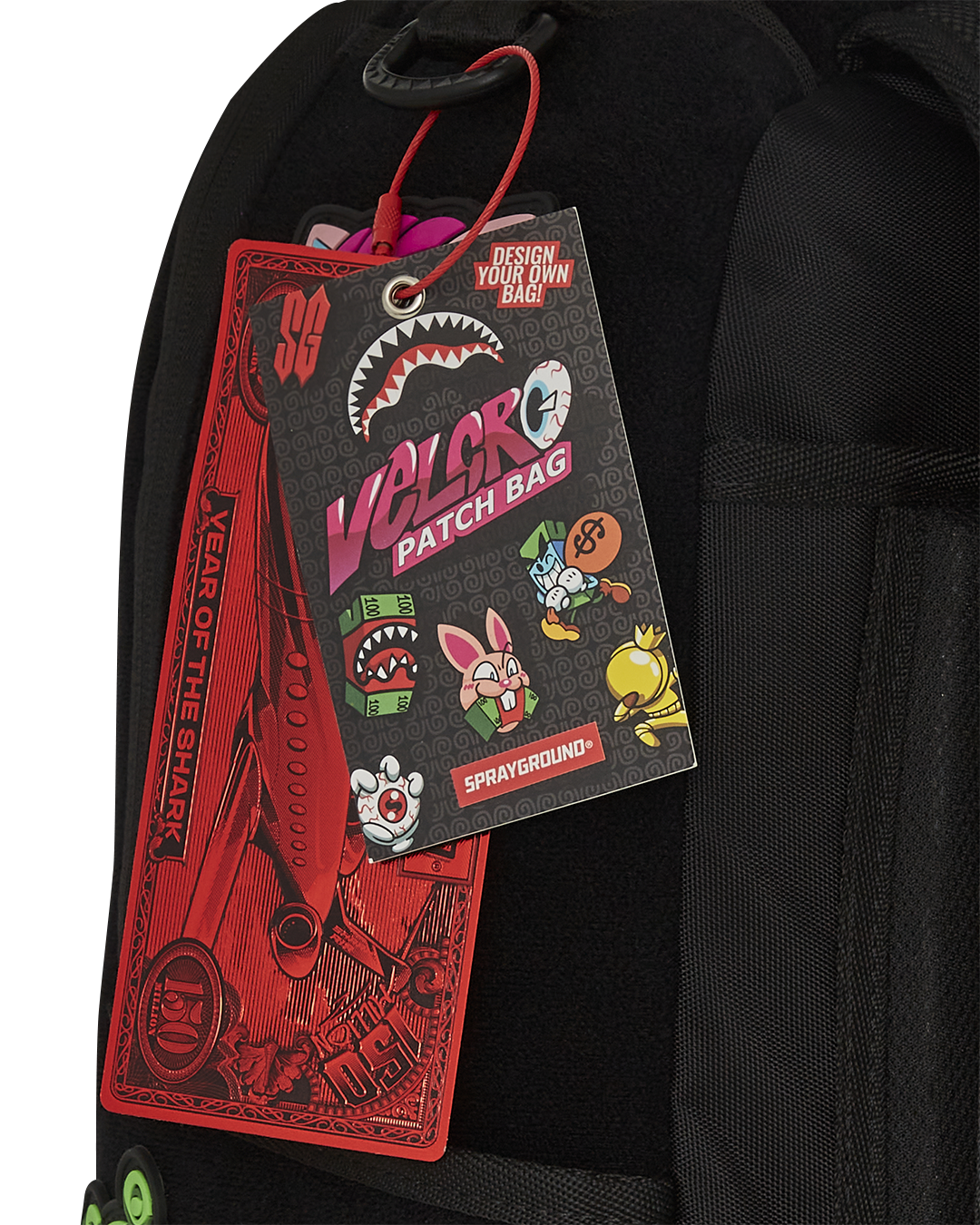 ALL VELCRO SHARK GANG DLX-SPECIAL BACKPACK