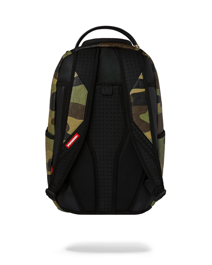 WOODLAND CAMO CHECK DLXSV BACKPACK