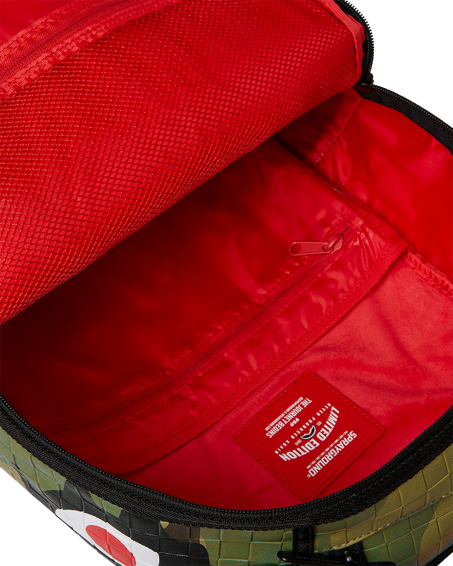 WOODLAND CAMO CHECK DLXSV BACKPACK