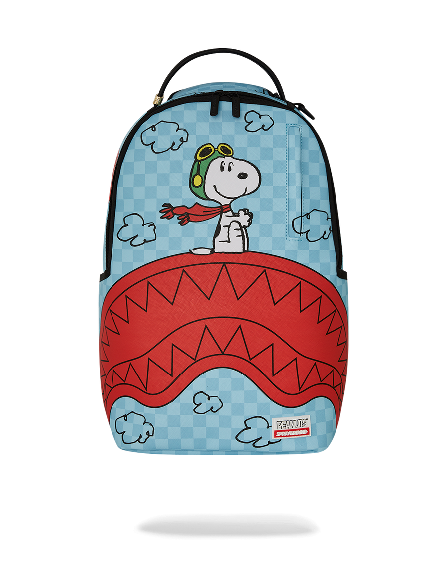 PEANUTS SNOOPY PILOT SHARK DLXSV BACKPACK