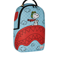 PEANUTS SNOOPY PILOT SHARK DLXSV BACKPACK