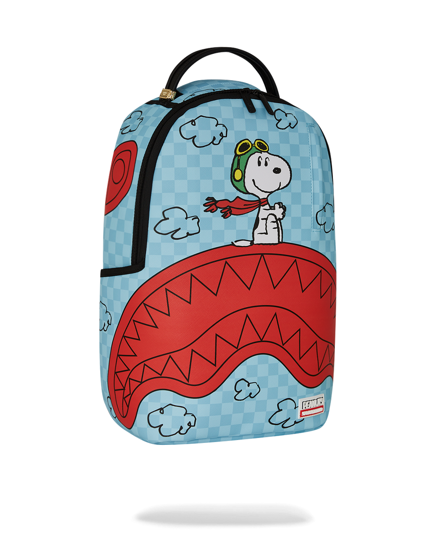PEANUTS SNOOPY PILOT SHARK DLXSV BACKPACK