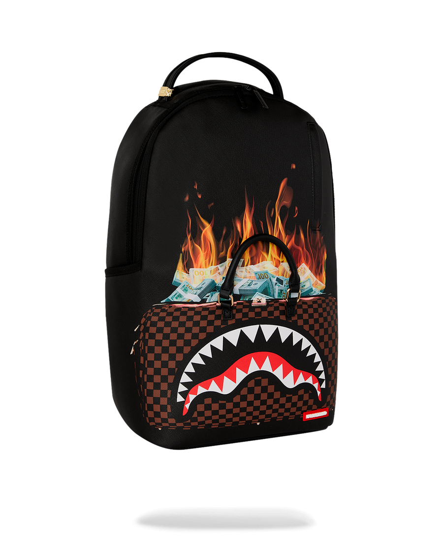 BAG OF MONEY ON FIRE DLXSV