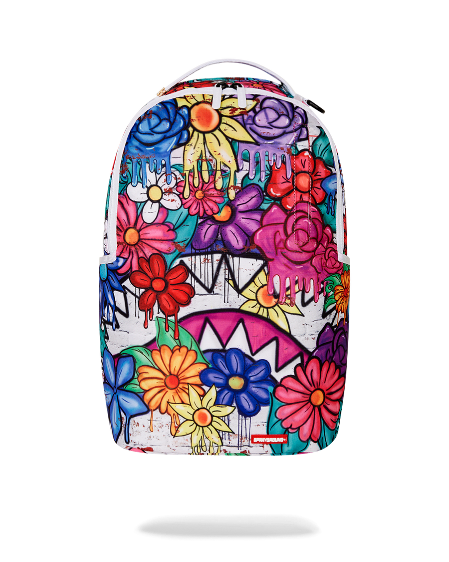 DRIPPY GRAFFITI FLORAL DLXR BACKPACK