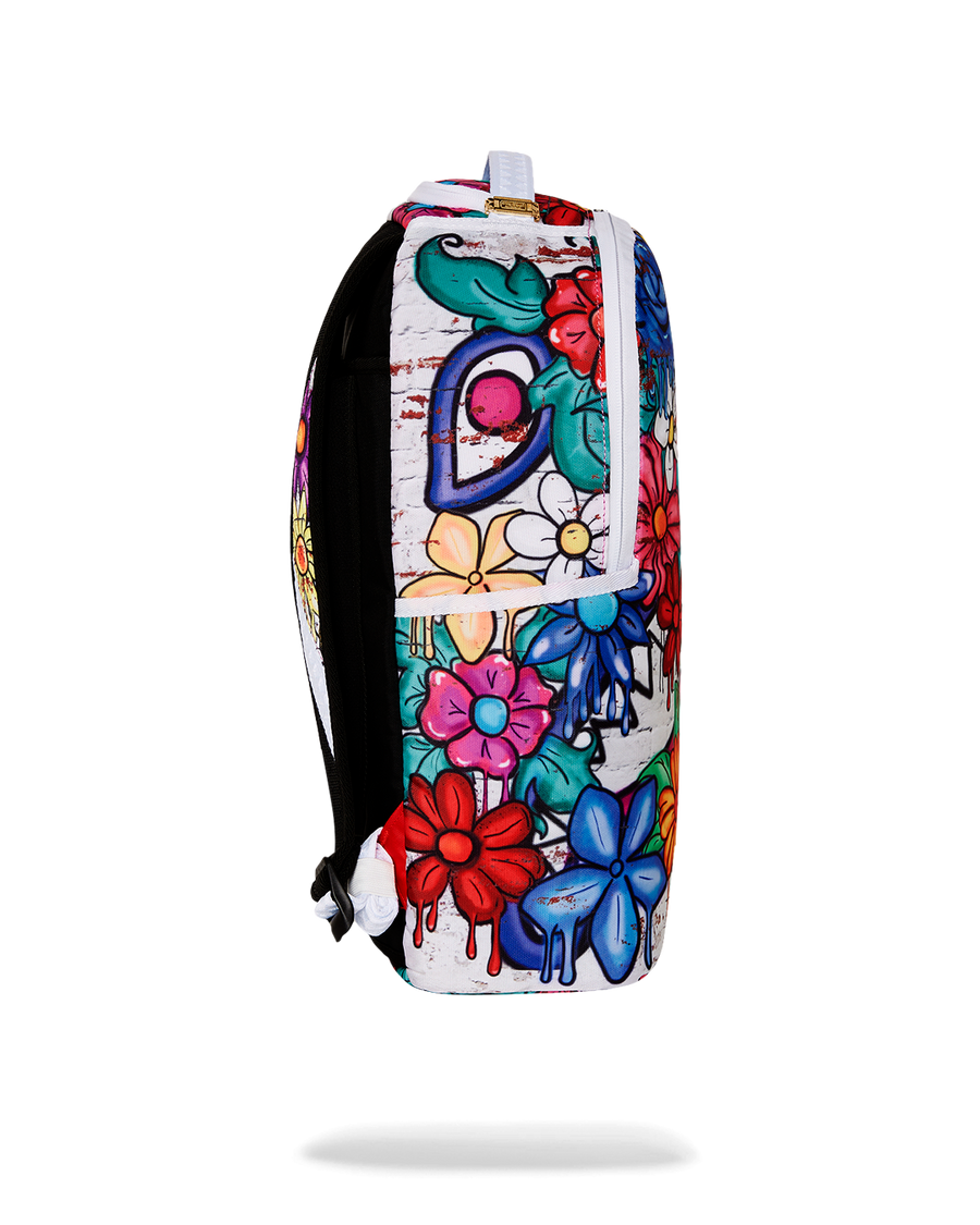 DRIPPY GRAFFITI FLORAL DLXR BACKPACK