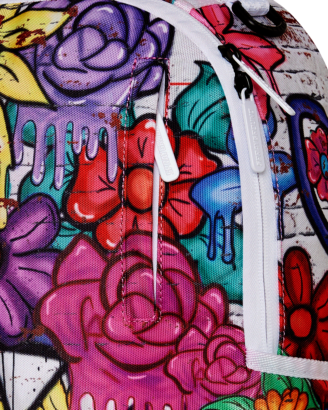 DRIPPY GRAFFITI FLORAL DLXR BACKPACK