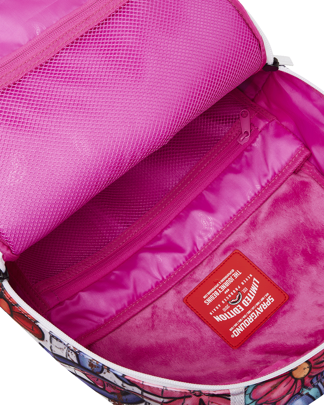 DRIPPY GRAFFITI FLORAL DLXR BACKPACK