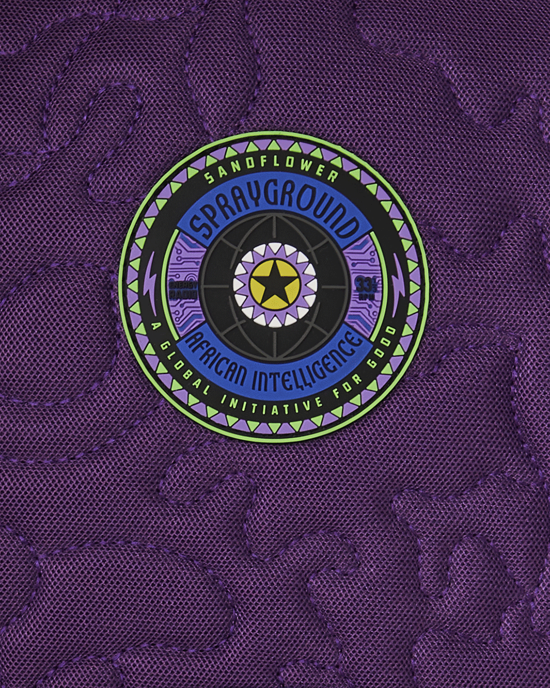 SF QUILTED IRRIDESCENT DLX-QUILTED BACKPACK