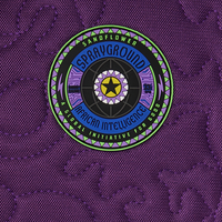 SF QUILTED IRRIDESCENT DLX-QUILTED BACKPACK