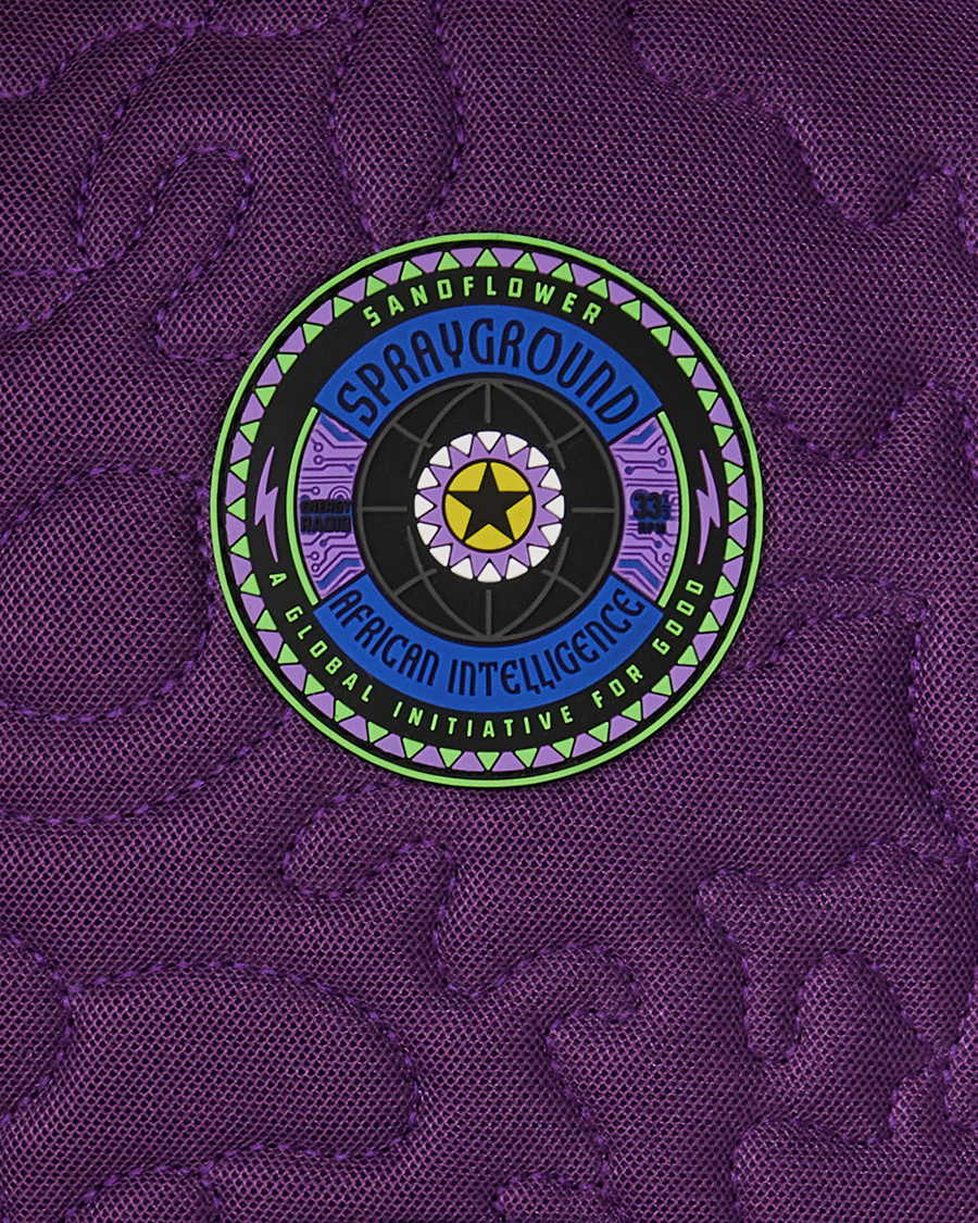 SF QUILTED IRRIDESCENT DLX-QUILTED BACKPACK