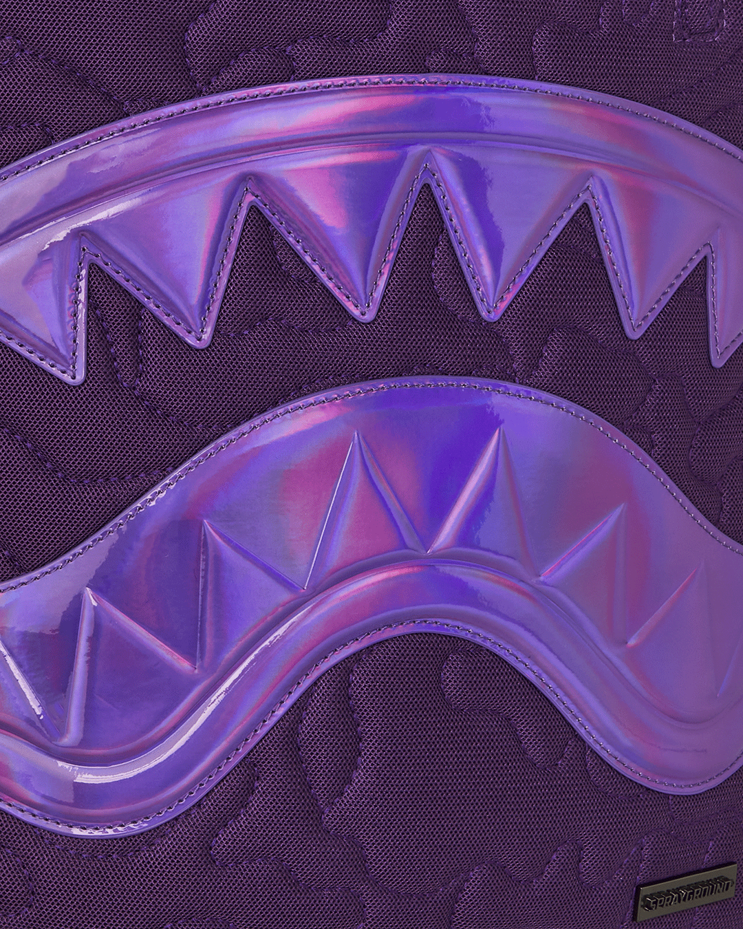 SF QUILTED IRRIDESCENT DLX-QUILTED BACKPACK