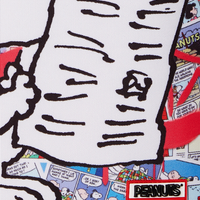 SNOOPY COMIC ART DLXR BACKPACK