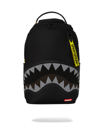 SHARK CENTRAL YELLOW TAPE DLX SATIN BACKPACK