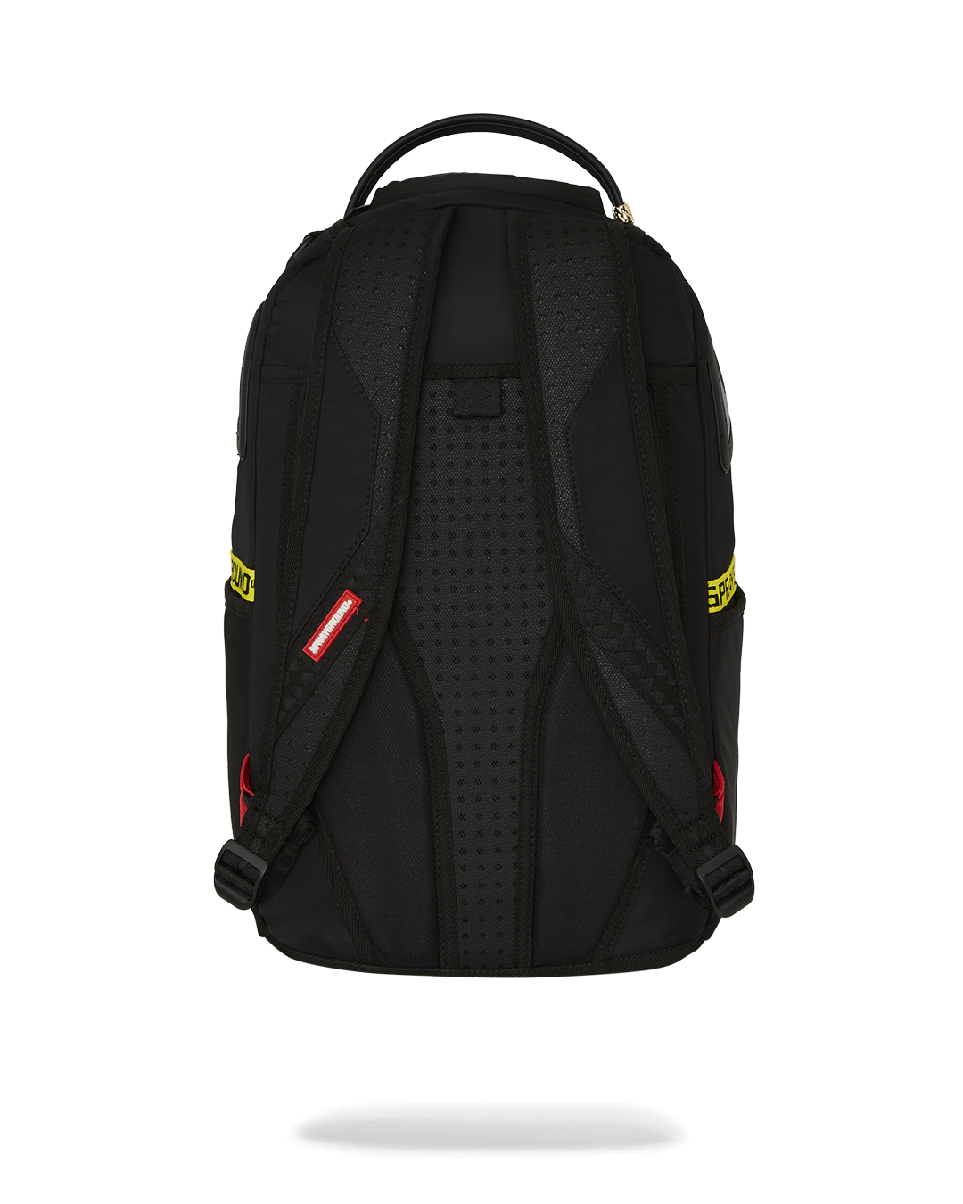 SHARK CENTRAL YELLOW TAPE DLX SATIN BACKPACK