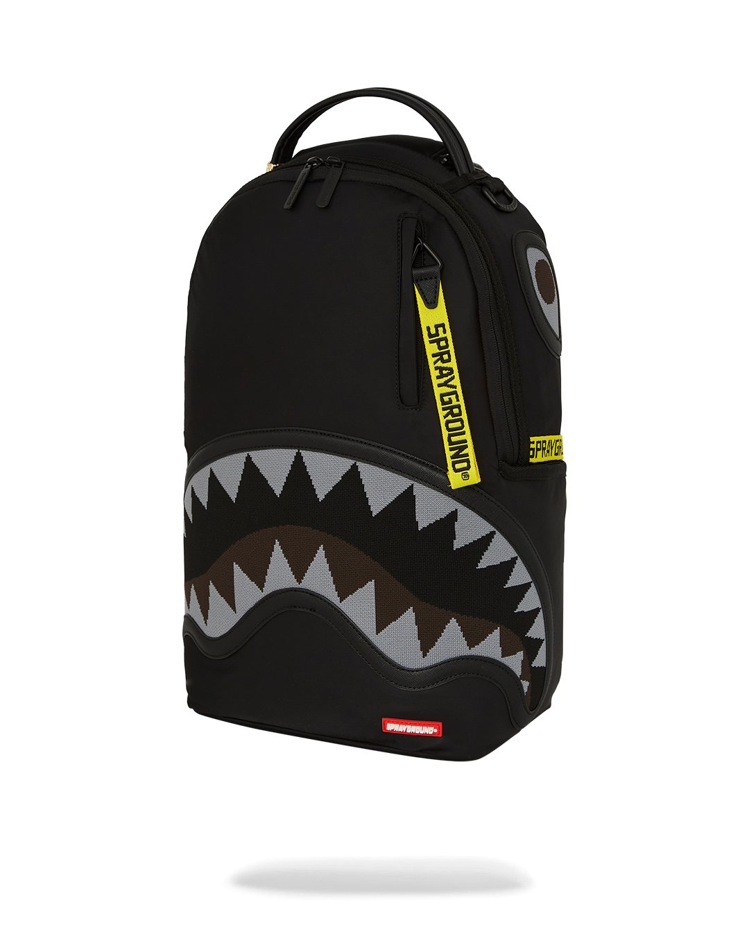 SHARK CENTRAL YELLOW TAPE DLX SATIN BACKPACK