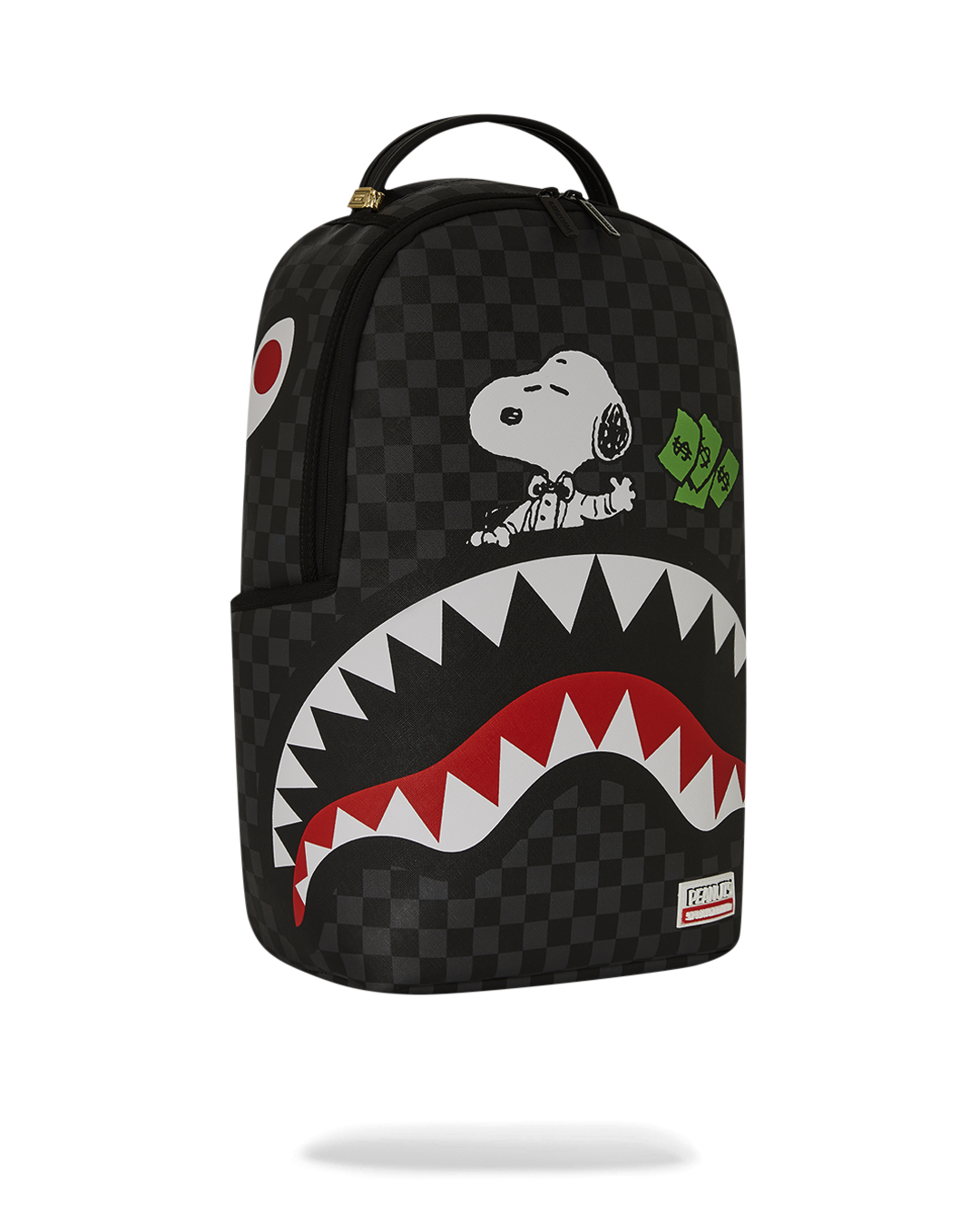 PEANUTS SNOOPY TOP SHARK MONEY DLXSV BACKPACK