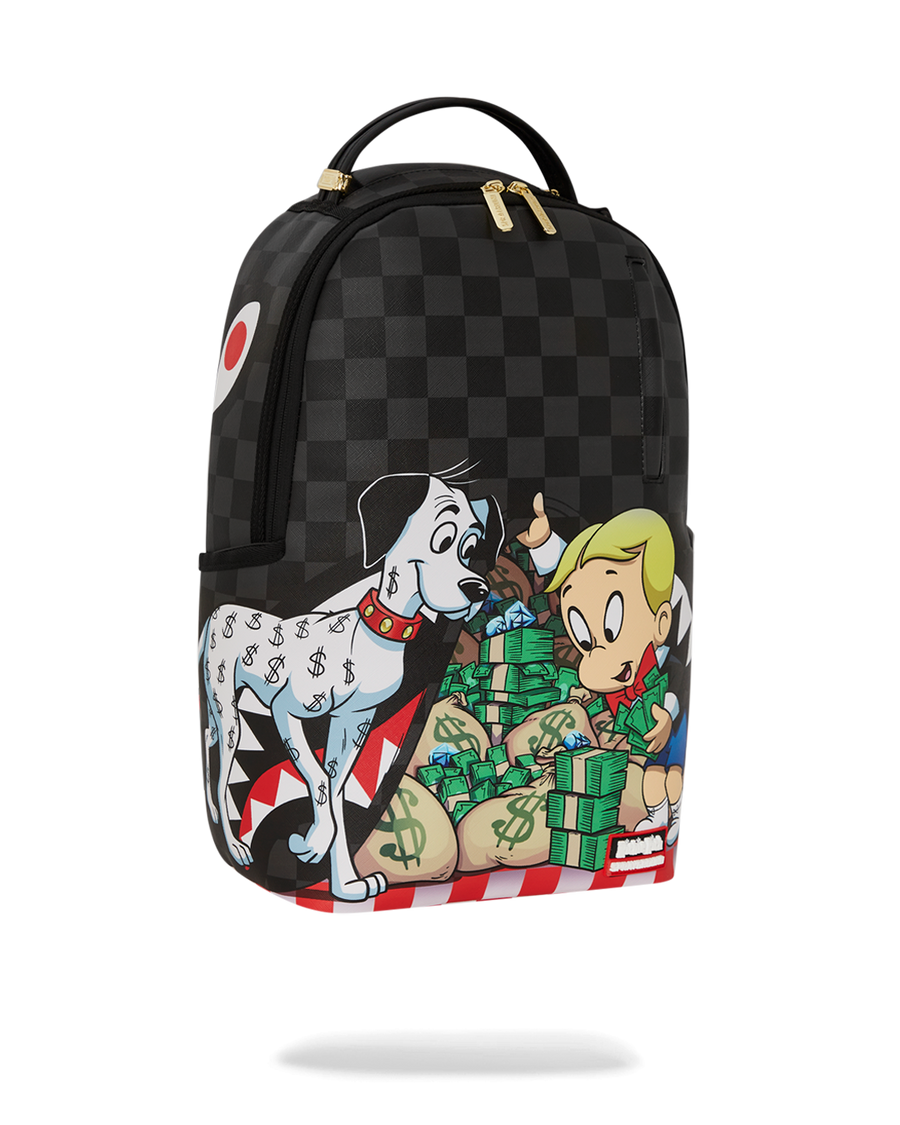 RICHIE RICH AND DOG MONEY REVEAL DLXSV BACKPACK