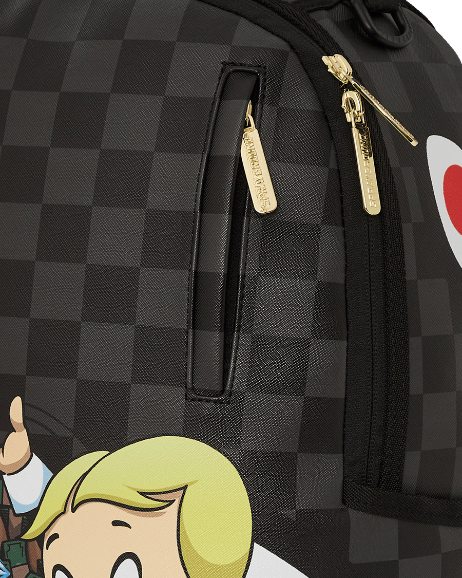 RICHIE RICH AND DOG MONEY REVEAL DLXSV BACKPACK