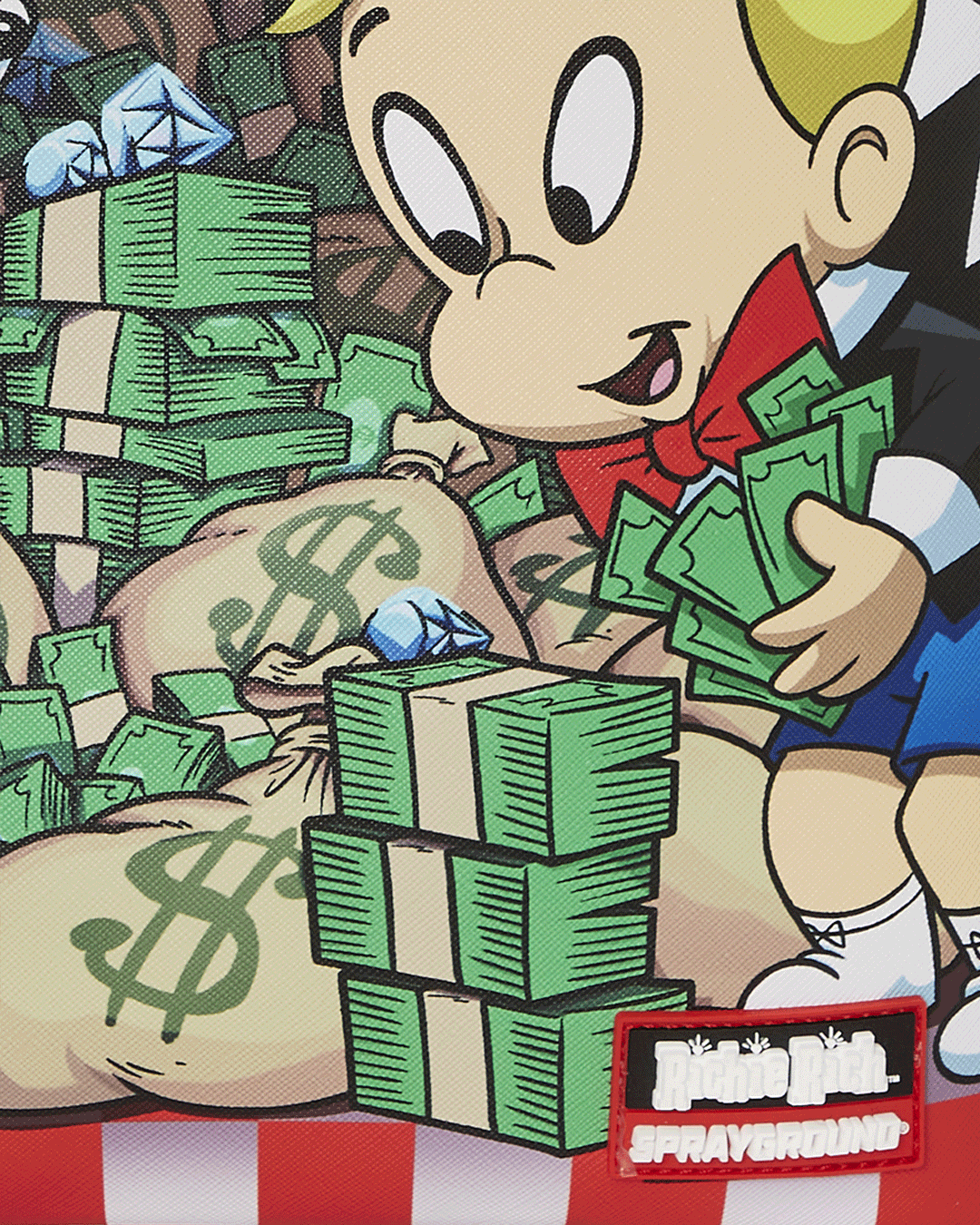 RICHIE RICH AND DOG MONEY REVEAL DLXSV BACKPACK