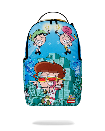 TIMMY SITTNG ON MONEY CHAIR DLXR BACKPACK