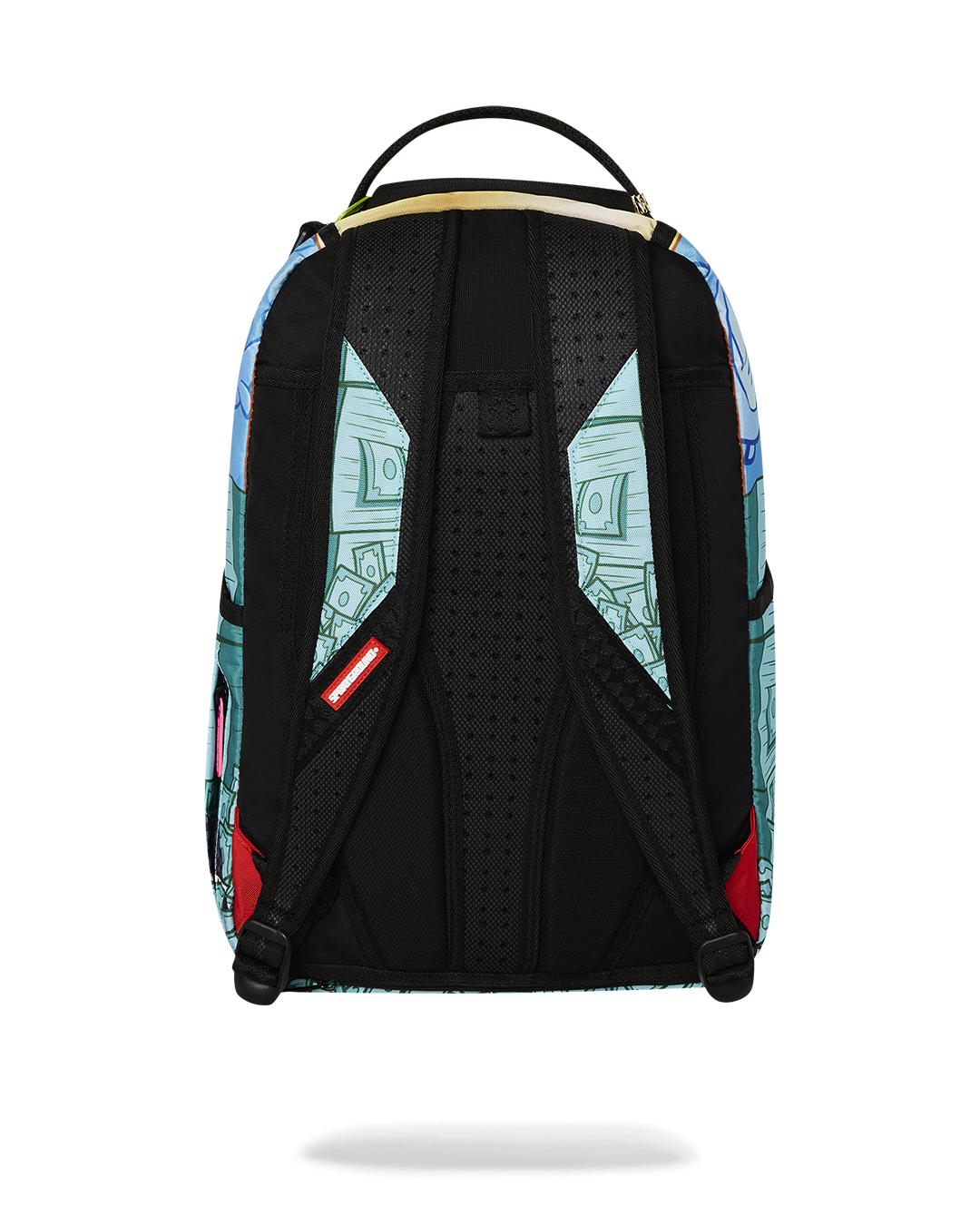 TIMMY SITTNG ON MONEY CHAIR DLXR BACKPACK