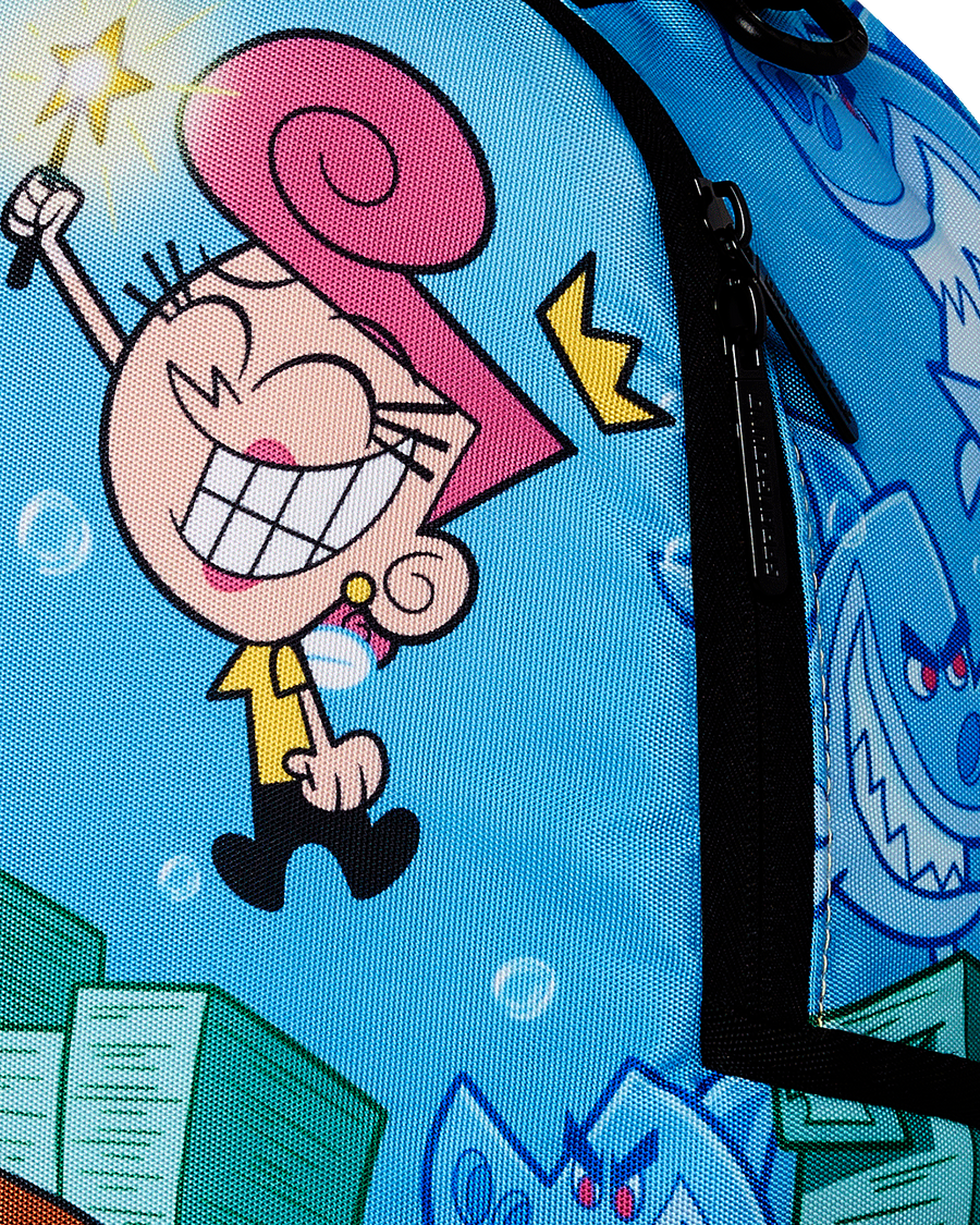 TIMMY SITTNG ON MONEY CHAIR DLXR BACKPACK