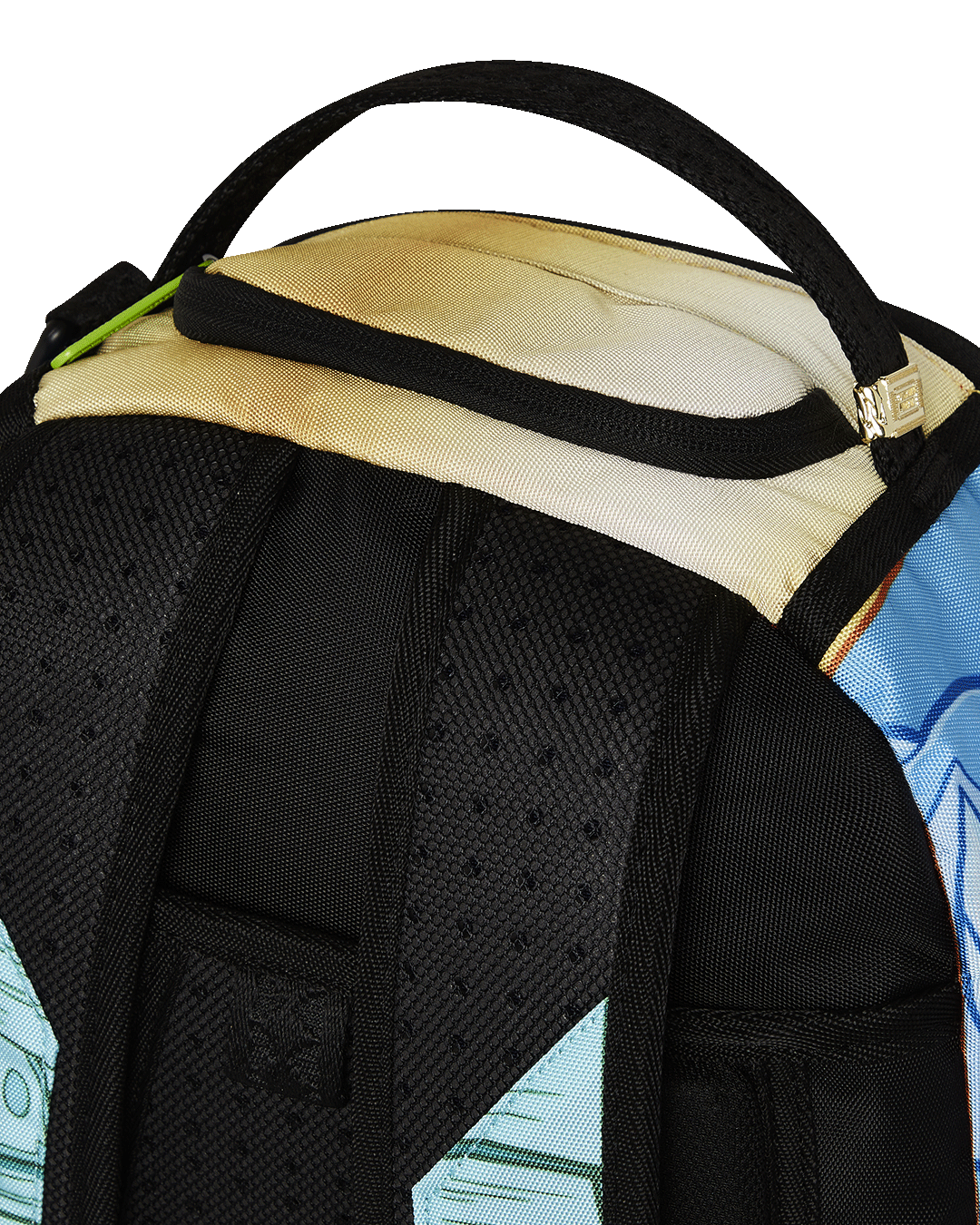 TIMMY SITTNG ON MONEY CHAIR DLXR BACKPACK