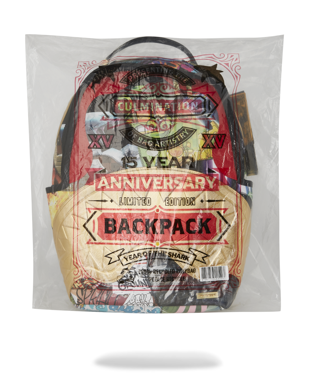 15 YEARS GOLD AND SPLICED DLXSV BACKPACK