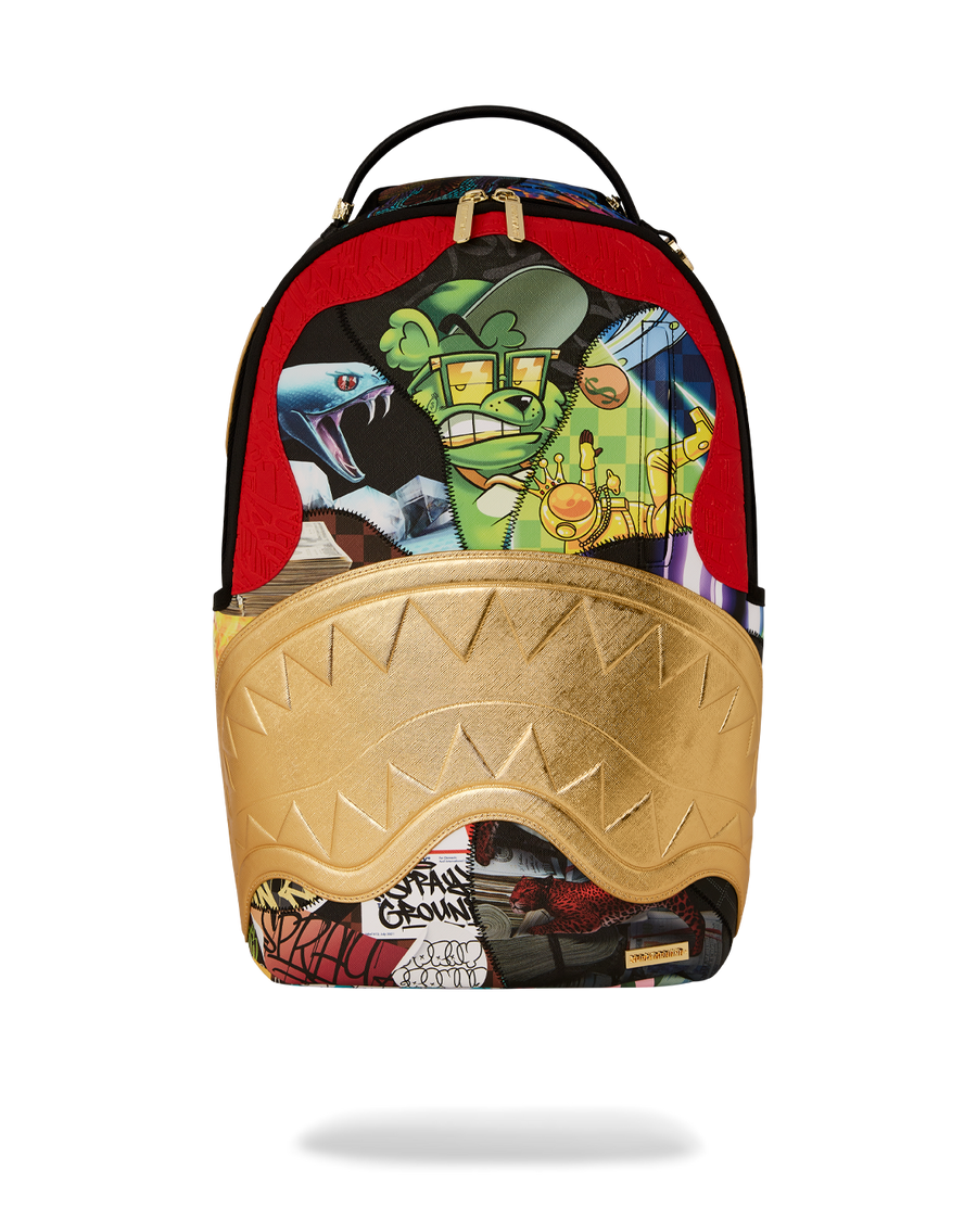 15 YEARS GOLD AND SPLICED DLXSV BACKPACK