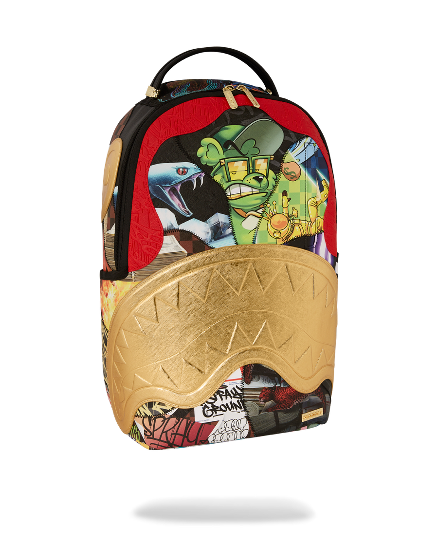 15 YEARS GOLD AND SPLICED DLXSV BACKPACK