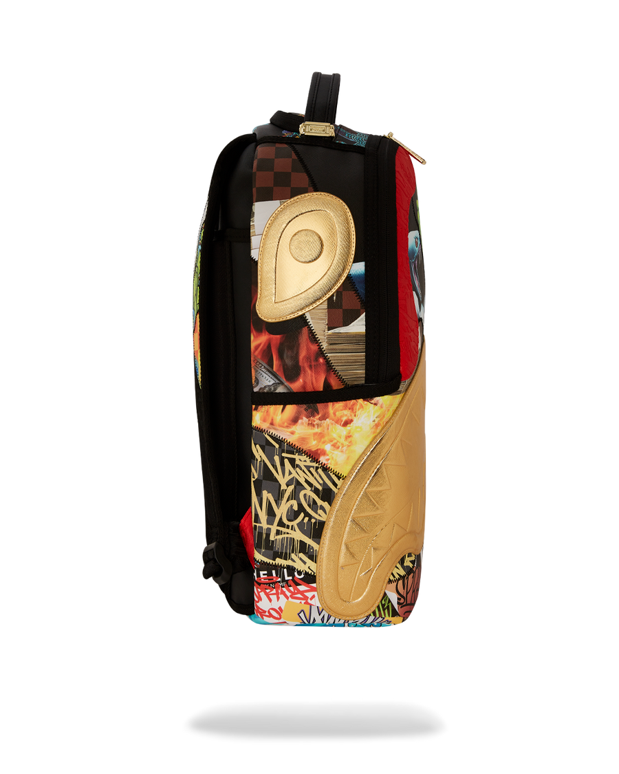 15 YEARS GOLD AND SPLICED DLXSV BACKPACK
