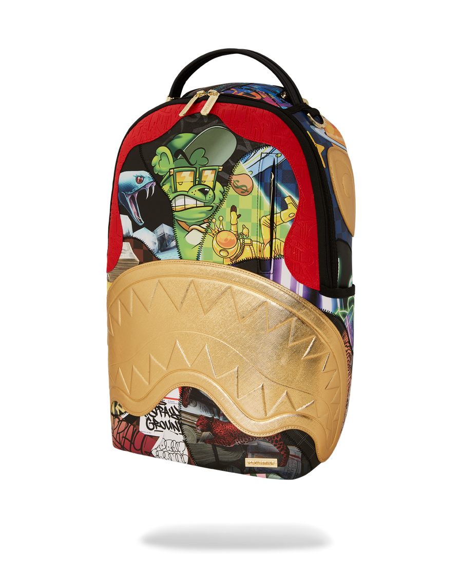15 YEARS GOLD AND SPLICED DLXSV BACKPACK