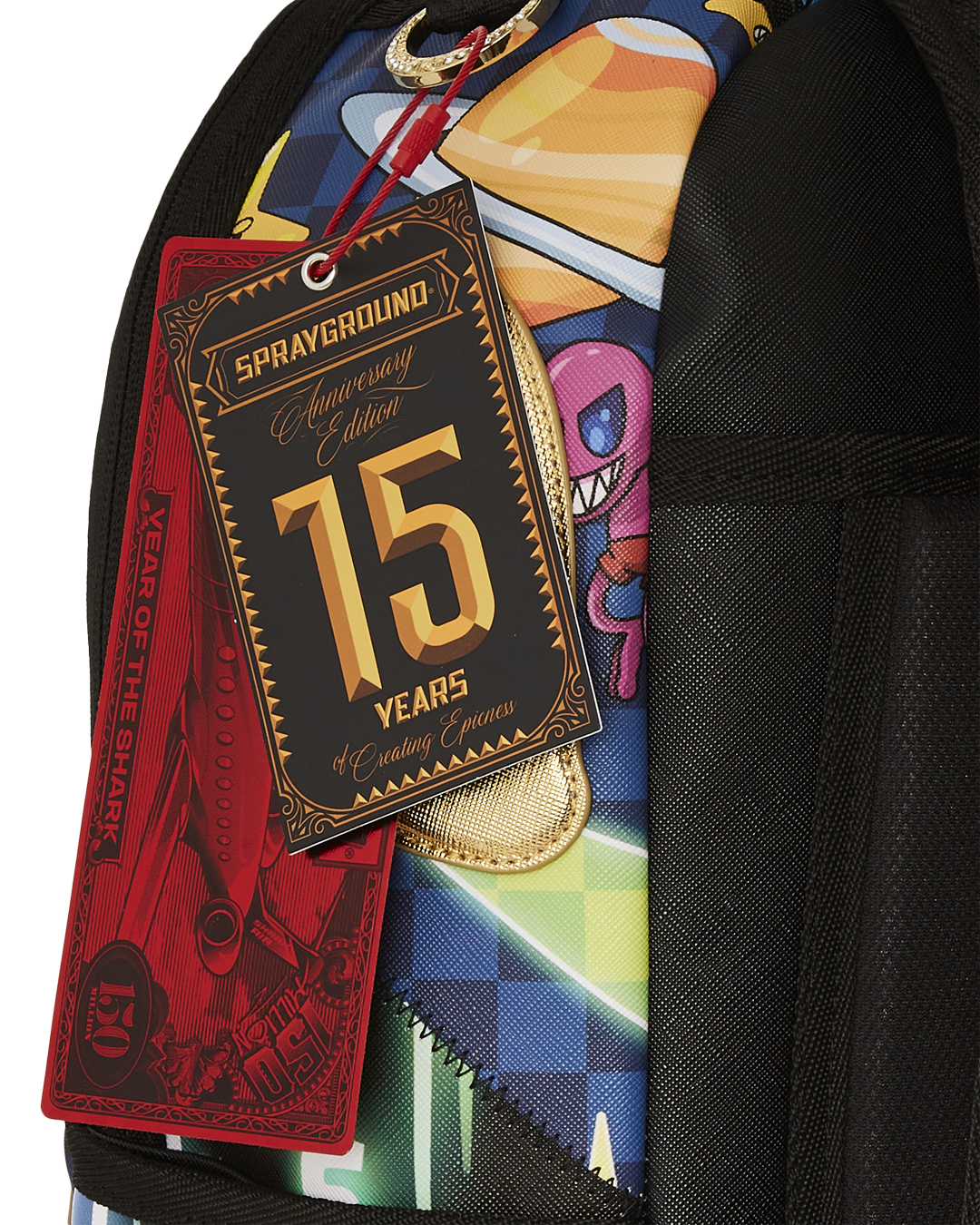 15 YEARS GOLD AND SPLICED DLXSV BACKPACK