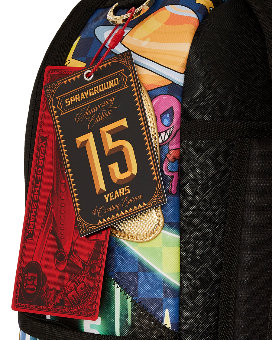 15 YEARS GOLD AND SPLICED DLXSV BACKPACK