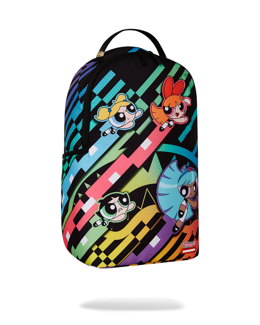 POWERPUFF GIRLS RAINBOW SHARK BACKPACK