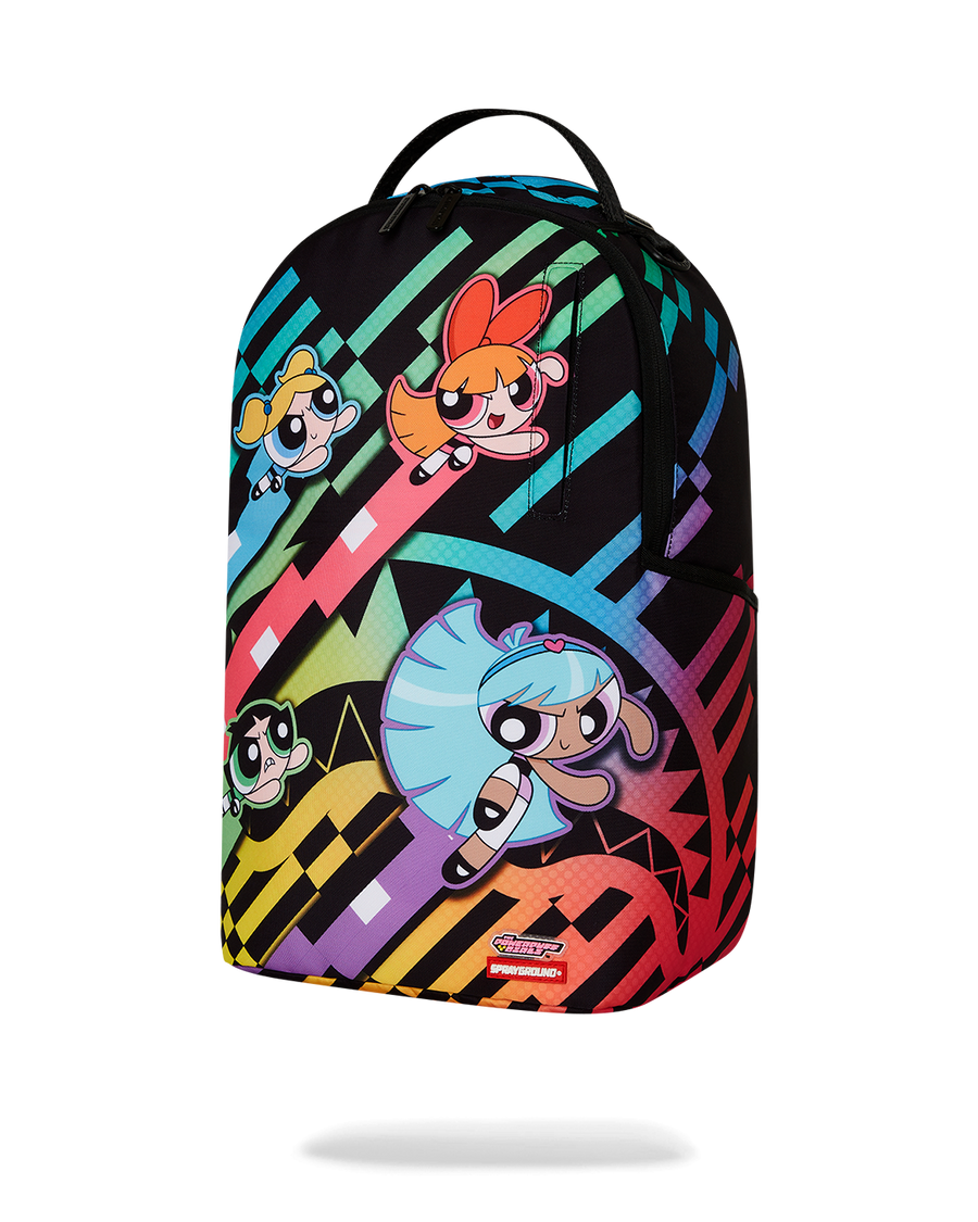 POWERPUFF GIRLS RAINBOW SHARK BACKPACK