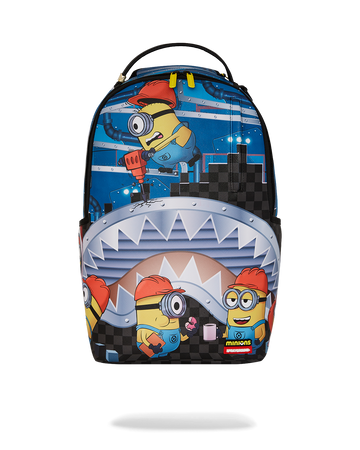 MINION AND SPRAYGROUND SIGN DLSXV BACKPACK