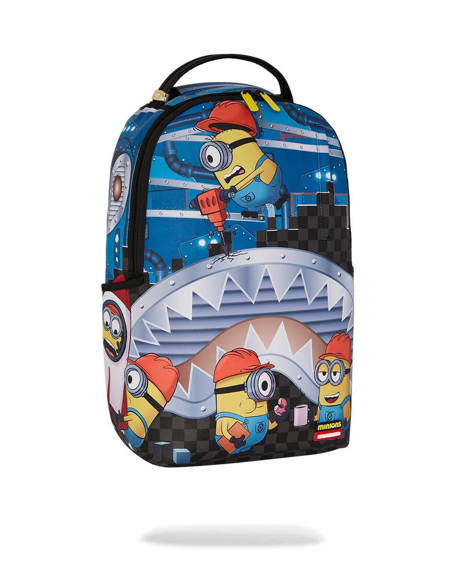MINION AND SPRAYGROUND SIGN DLSXV BACKPACK